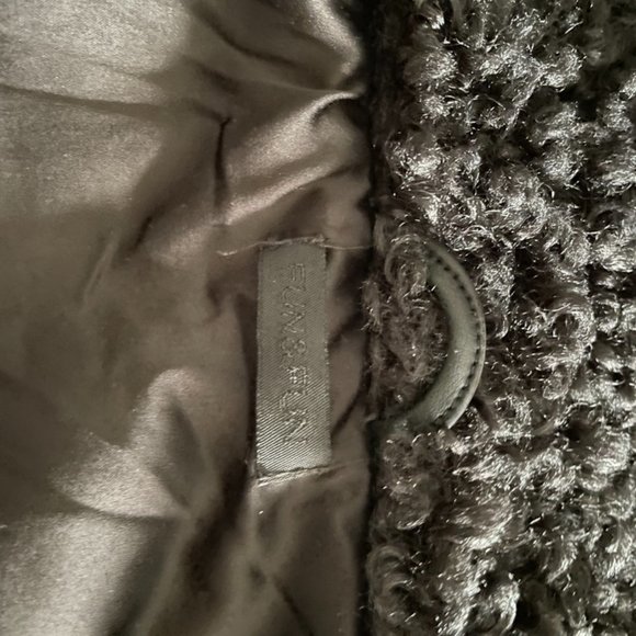 Fun&Fun Curly Black Furry Jacket - Picture 8 of 10